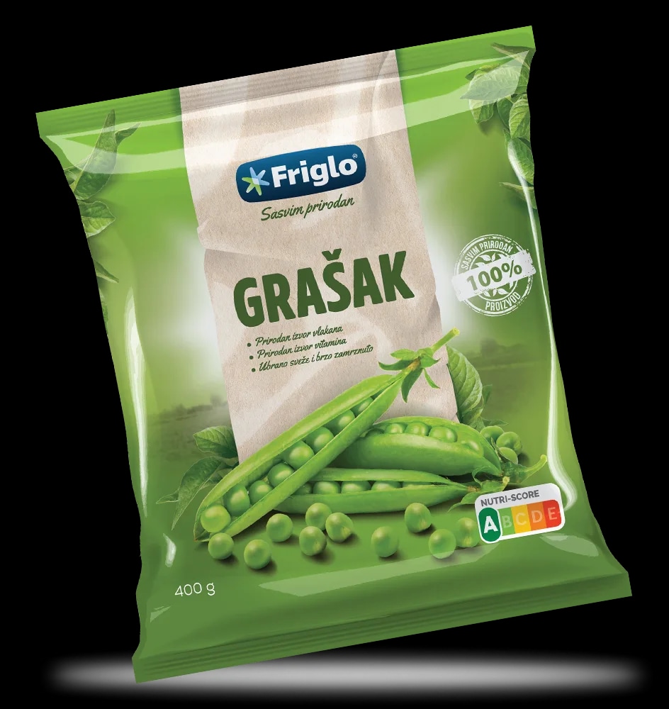 FRIGLO Grašak 400g - Akcija u trgovini Pivac