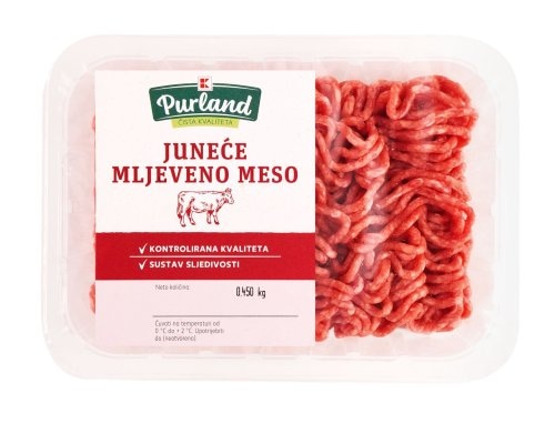 Mljeveno meso juneće 450 g Purland - Akcija u trgovini Kaufland