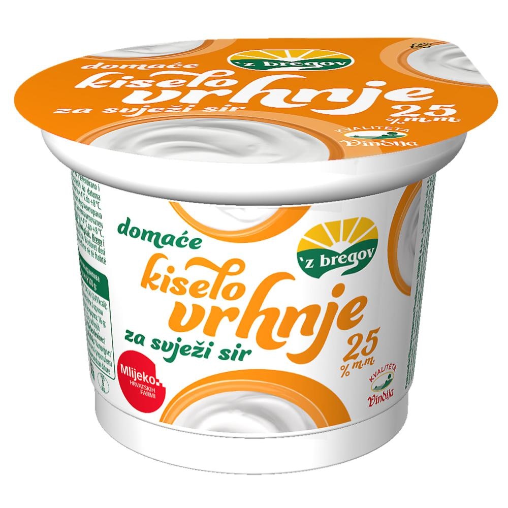 Kiselo vrhnje Zbregov 300 G - Akcija u trgovini 365 Market