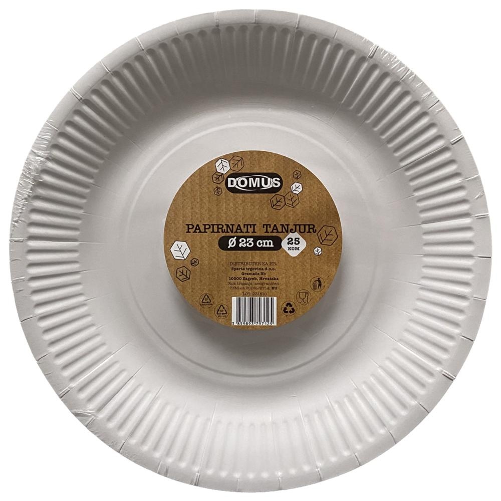Papirnati tanjur ili zdjelica 1 set, 12 ili 25 kom - Akcija u trgovini Tommy