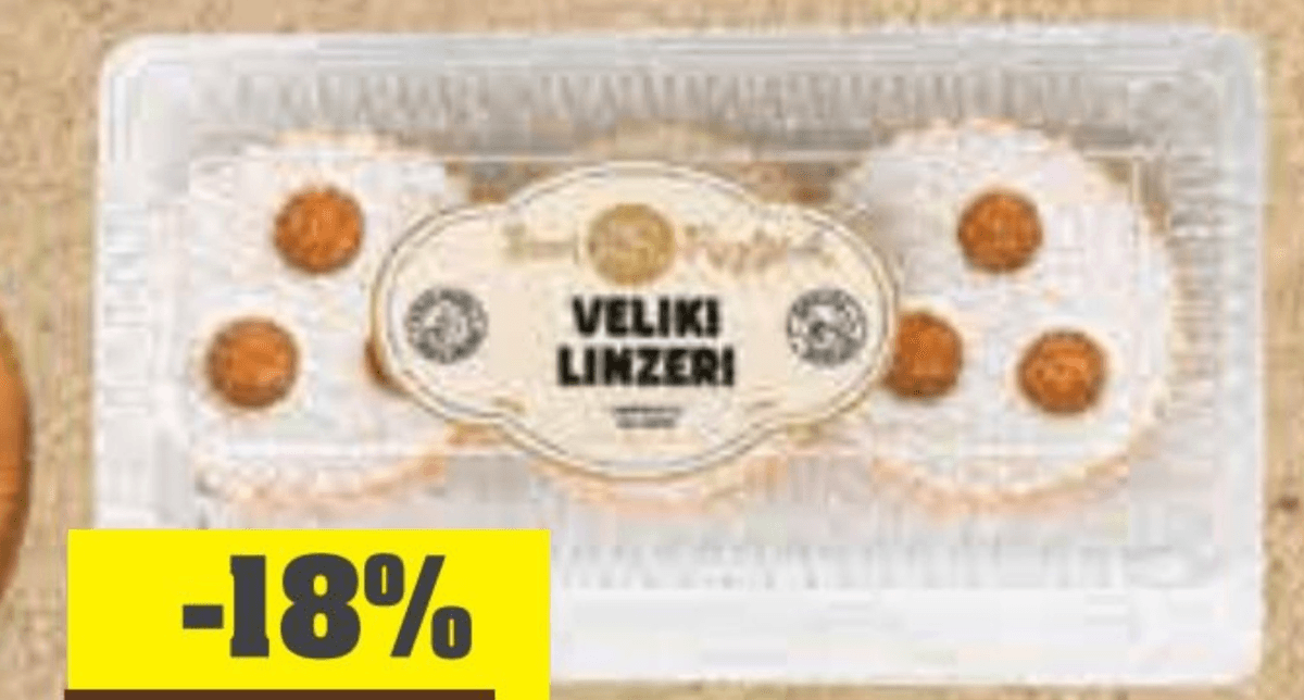 Veliki linezeri 600 g - Akcija u trgovini Ribola