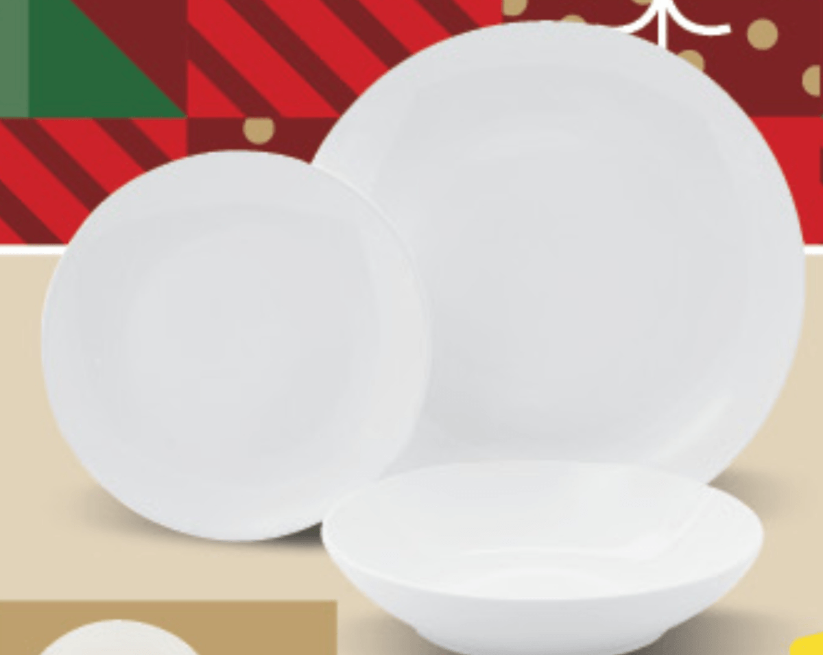 Angie, Ariel Bianco Servis za jelo 18/1, set - Akcija u trgovini Konzum