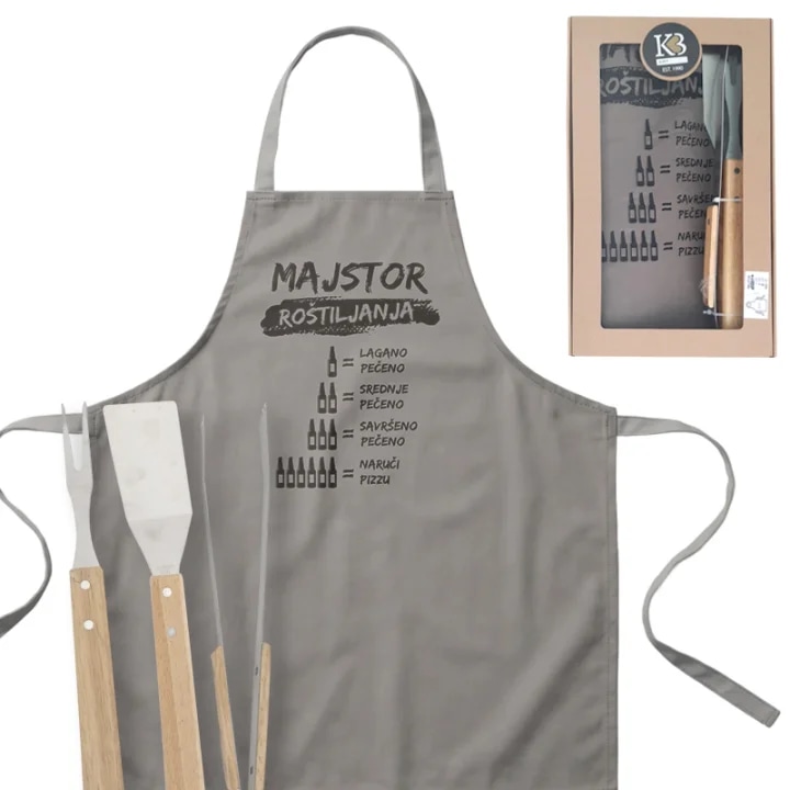 Set za roštilj u poklon kutiji - Akcija u trgovini KTC