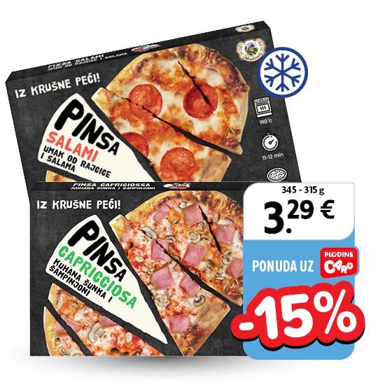 Mulini Pinsa 345 g - Akcija u trgovini Plodine
