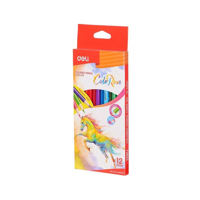 Deli Color Run bojice 1 pak, 12 kom Akcija u trgovini Tommy