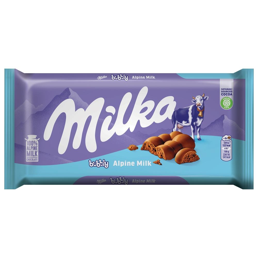 MILKA ČOKOLADA 87,5g-100g - Akcija u trgovini Konzum