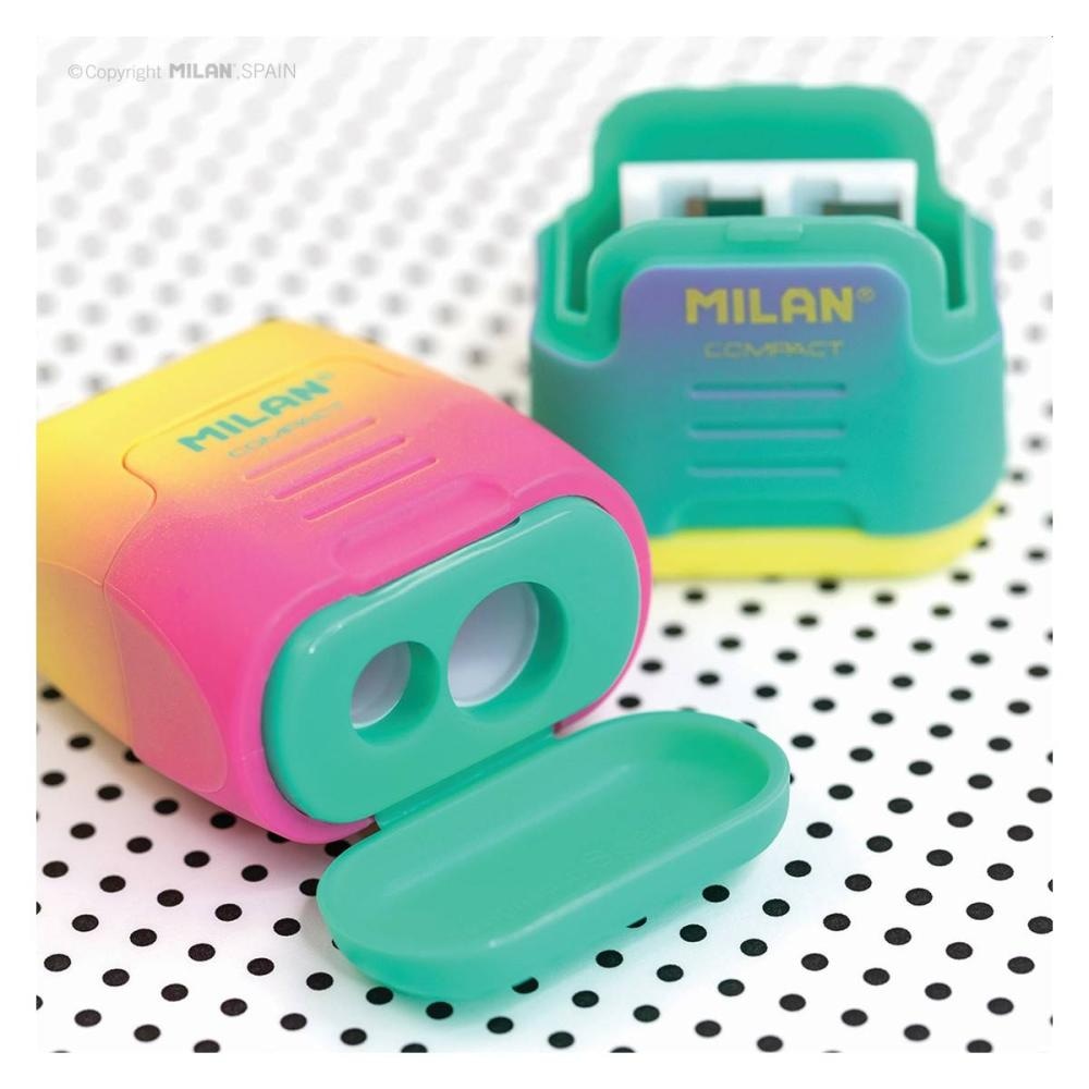 Šiljilo plastično 2 rupe Milan 1 kom - Akcija u trgovini NTL