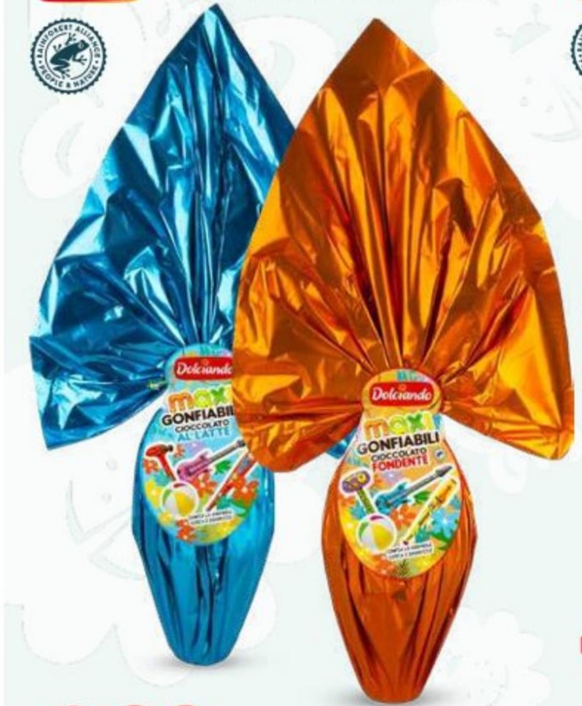 Dolciando Čokoladno jaje iznenađenja 600 g - Akcija u trgovini Eurospin