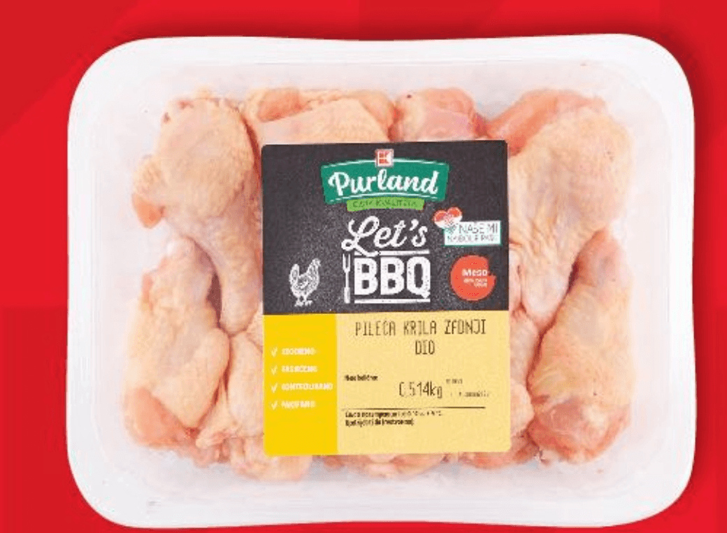 Purland Pileća krila cca 500 g - Akcija u trgovini Kaufland