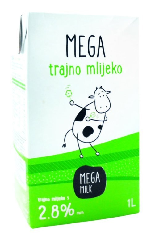 Megamilk trajno mlijeko 1 l - Akcija u trgovini NTL