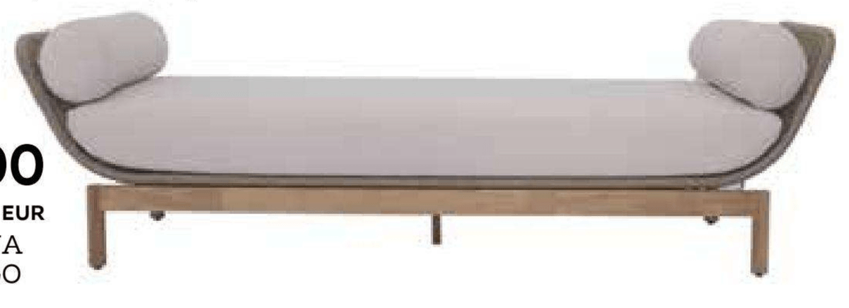 Lounge vrtna ležaljka Vigo - Akcija u trgovini Lesnina