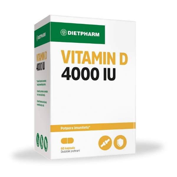 Dietpharm Vitamin D 4000 IU Akcija u trgovini Bipa