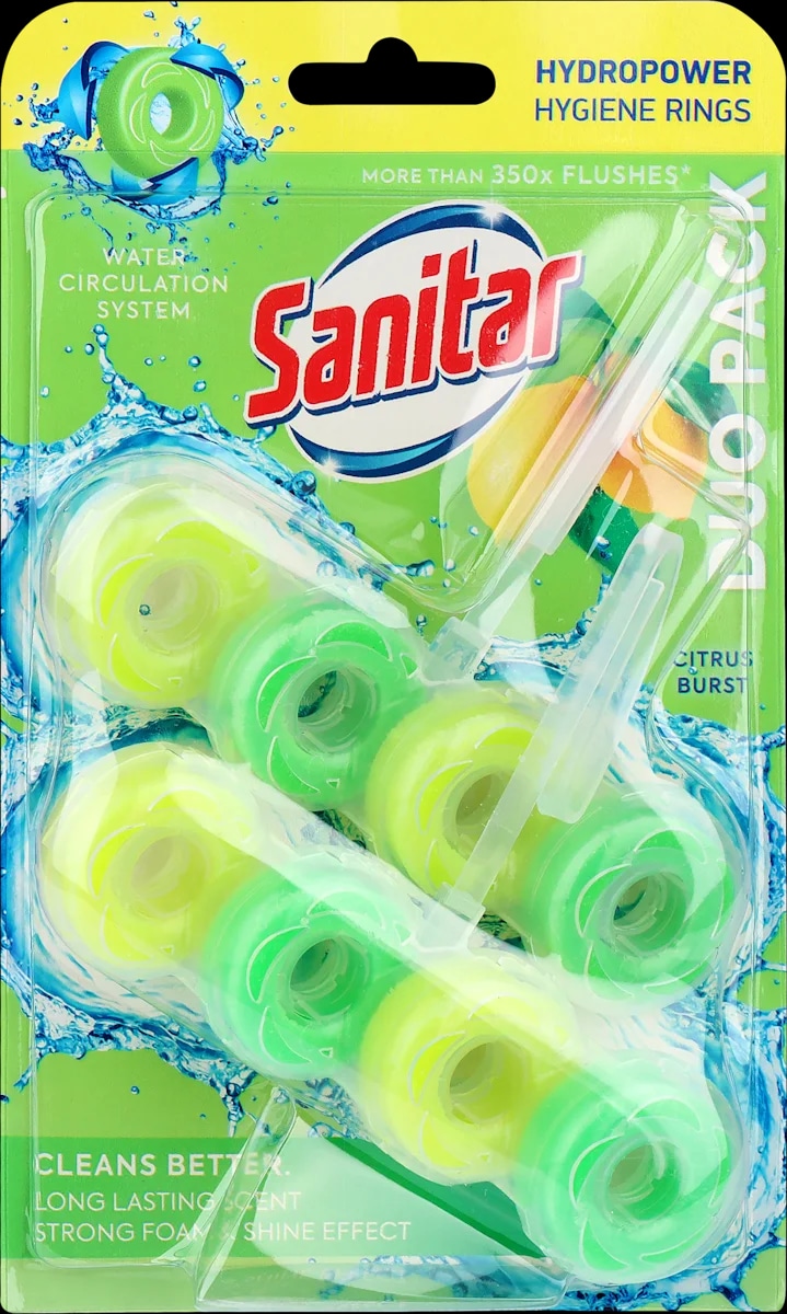 Sanitar osvježivač za WC 2 kom - Akcija u trgovini Bipa