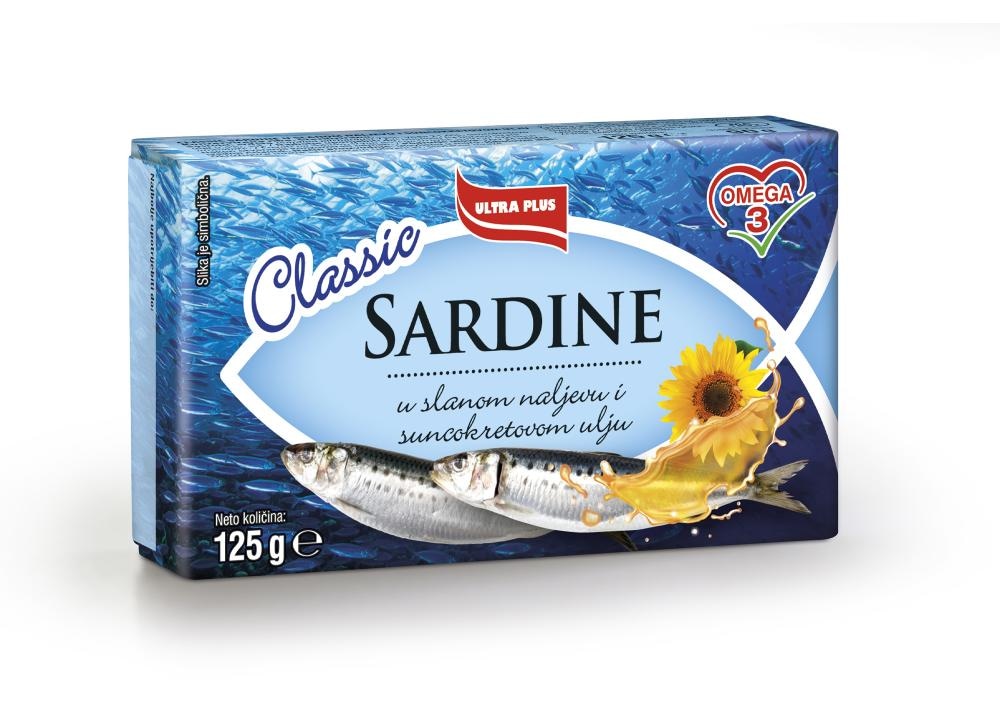 Sardina 125 g Classic - Akcija u trgovini Kaufland