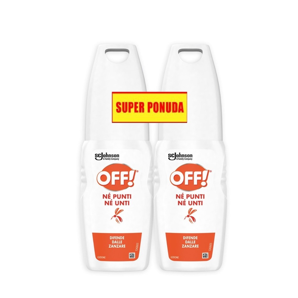Losion ili Sprey Off 2 x 100 ml OFF! - Akcija u trgovini Spar