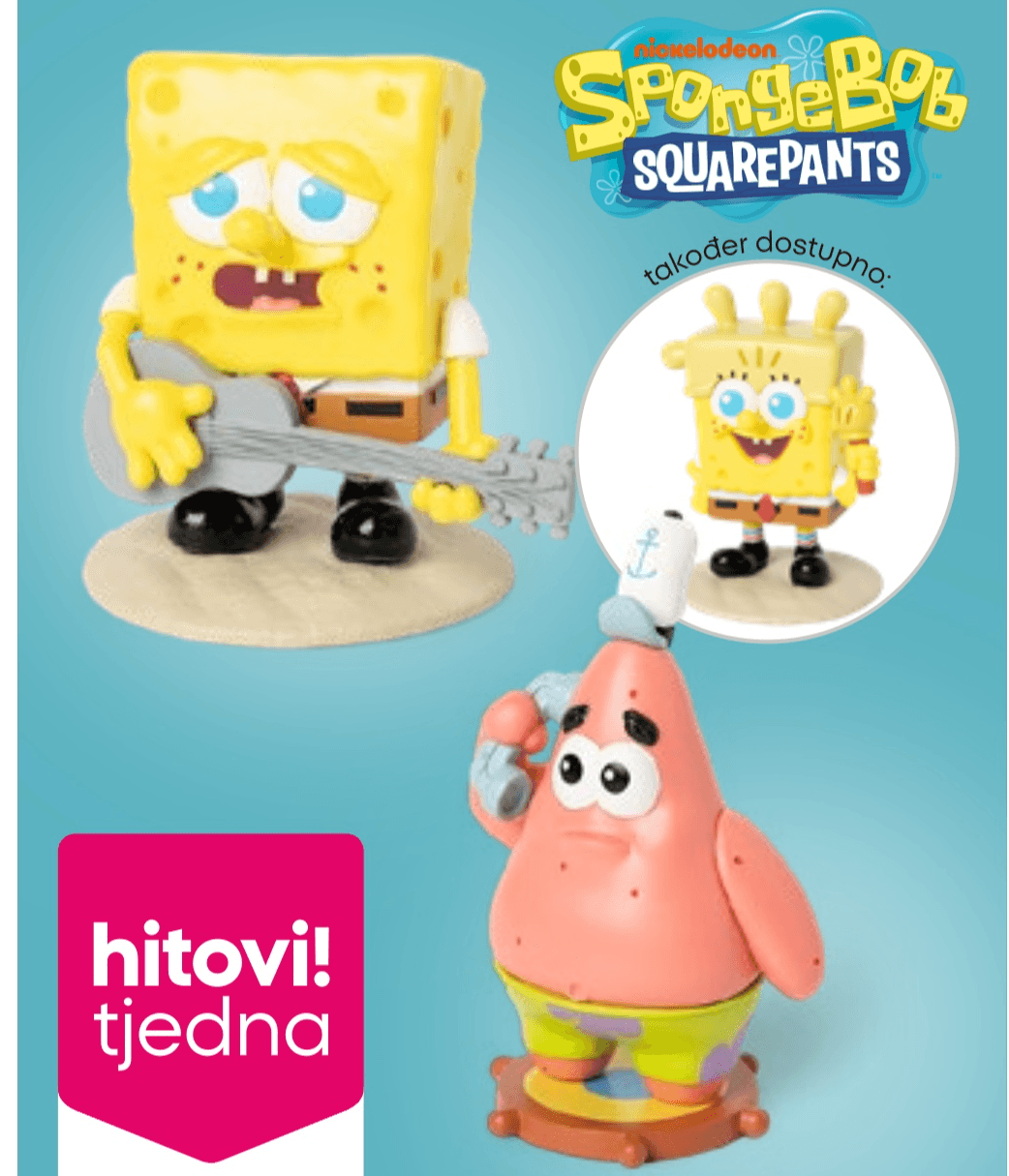 Figurica Spužva Bob - Akcija u trgovini Pepco