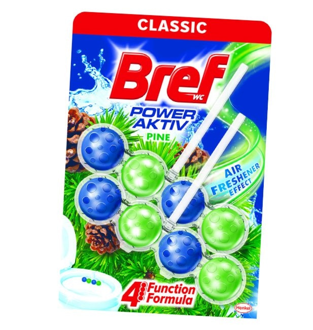 Bref Osvježivač za wc Power Aktiv 100 g - Akcija u trgovini NTL