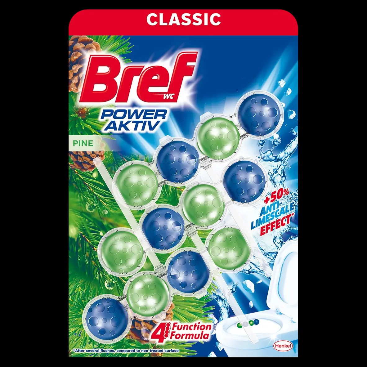 Bref WC Košarice Lemon/Pine 3 x 50 g - Akcija u trgovini Gavranović