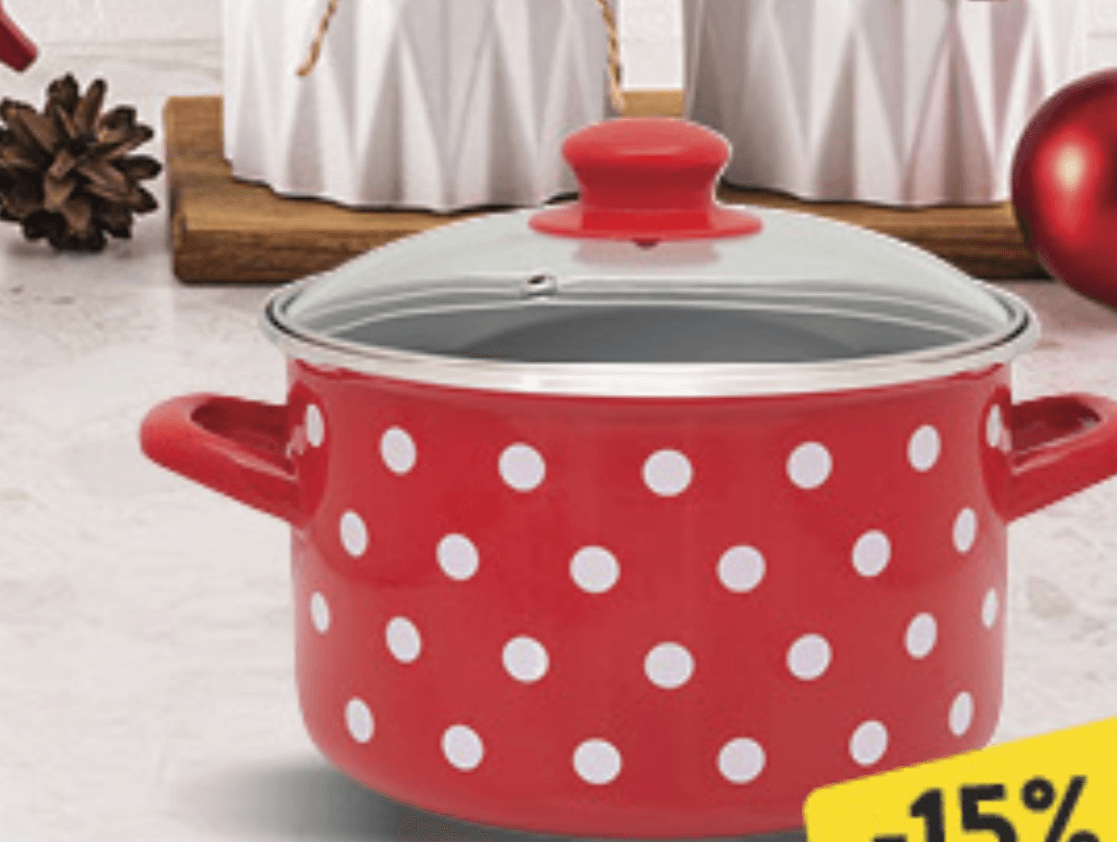 Posuda duboka, dim.: 18cm, 3l, kom METALAC - Akcija u trgovini Konzum