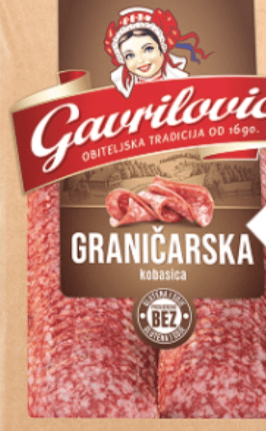 Gavrilović Graničarska kobasica 80g - Akcija u trgovini Žabac