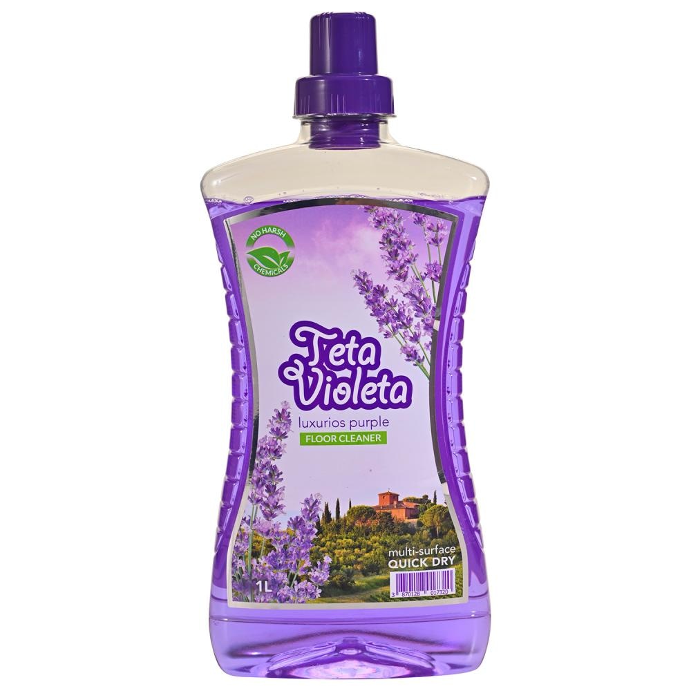 Violeta Sredstvo za uklanjanje nečistoće s različitih površina 1 l + maramice za dezinfekciju 56/1 - Akcija u trgovini KTC