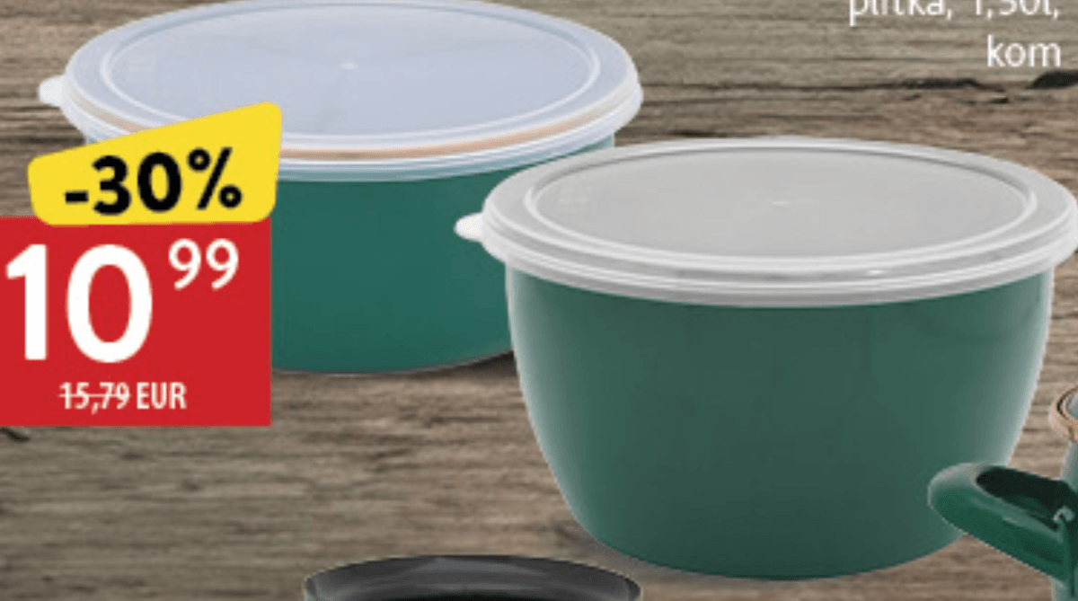 POSUDA višenamjenska 1,7l, 1,8l, kom METALAC - Akcija u trgovini Konzum