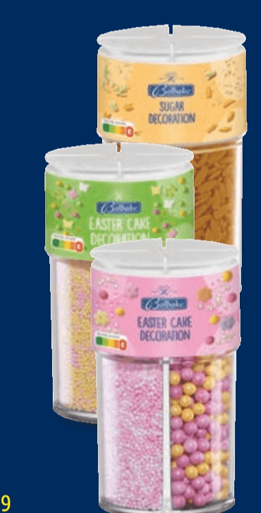 Belbake Ukrasi za torte ili kolače 120 g ili 130 g - Akcija u trgovini Lidl