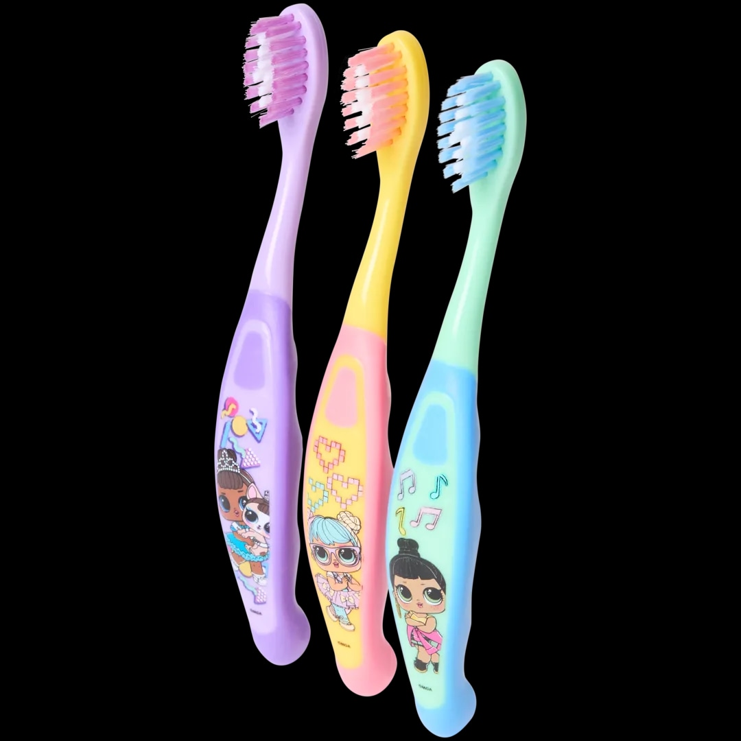 Dječje zubne četkice 3 komada - Akcija u trgovini Action