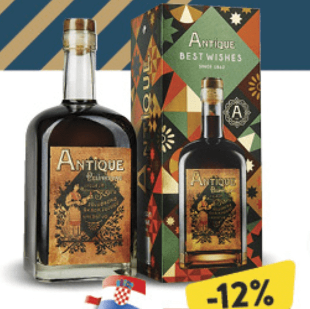 Pelinkovac Antique liker 0,7l - Akcija u trgovini Konzum