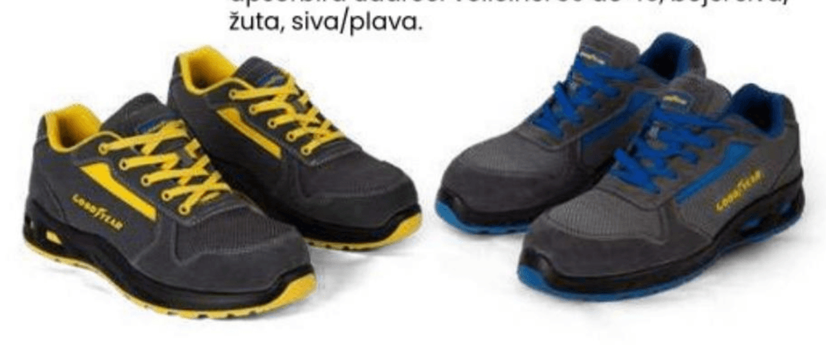 Radne cipele Goodyear - Akcija u trgovini Eurospin