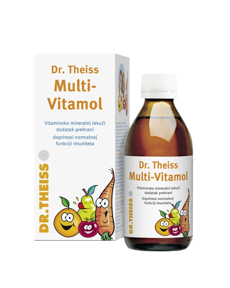 Dr. Theiss Multi-Vitamol sirup 200 ml Akcija u trgovini Dm