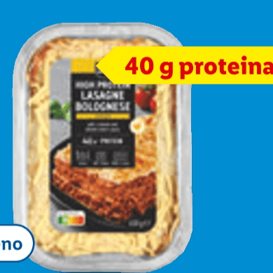 Chef Select High protein lasagne 450 g Akcija u trgovini Lidl