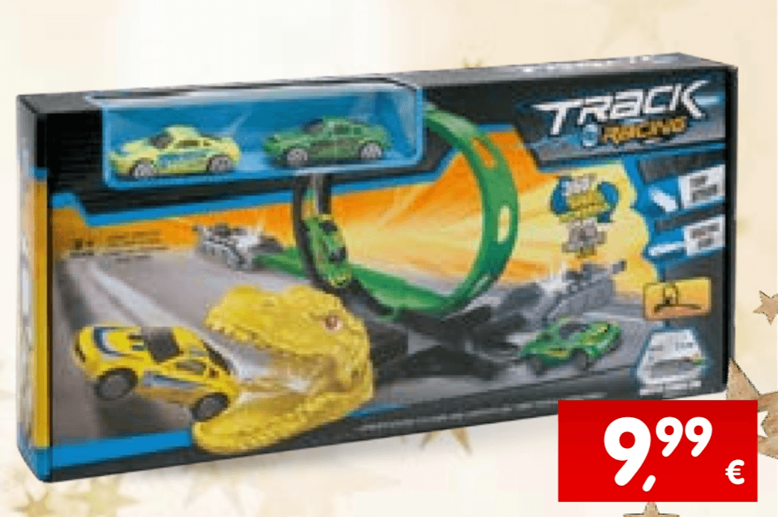 Pista s ispaljivanjem autića 1 kom TRACK RACING - Akcija u trgovini Interspar