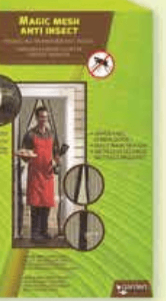 Magična mreža protiv insekata s magnetima 1 kom Magic Mesh - Akcija u trgovini Ribola