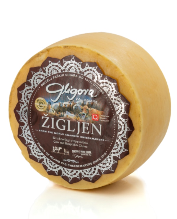 Sirana Gligora Žigljen sir 1 kg - Akcija u trgovini Ribola
