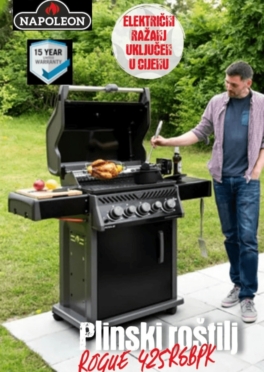 Napoleon Plinski roštilj Rogue 425R6BPK - Akcija u trgovini Lesnina
