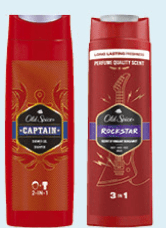 Old Spice Gel za tuširanje 400ml - Akcija u trgovini Konzum