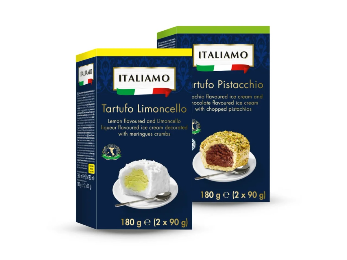 Tartufo sladoled 2 x 90 g Italiamo - Akcija u trgovini Lidl