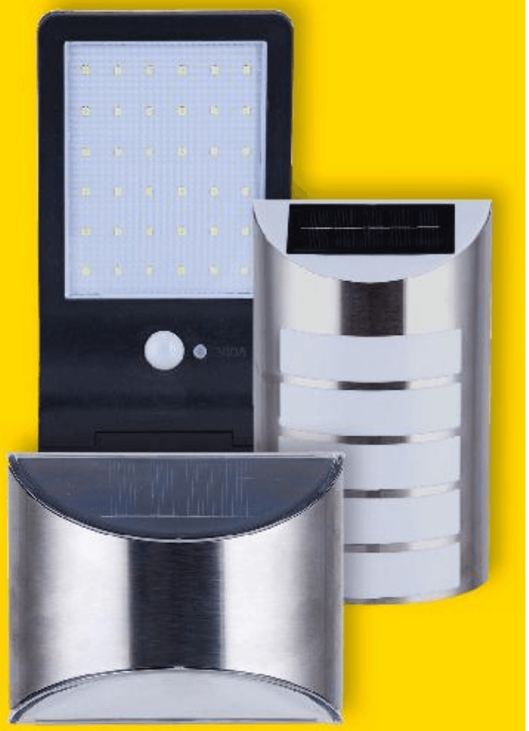LED Solarna zidna svjetiljka - Akcija u trgovini Kaufland