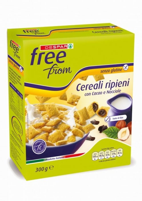 Spar Free From žitarice punjene lješnjak kremom 300 g - Akcija u trgovini Spar