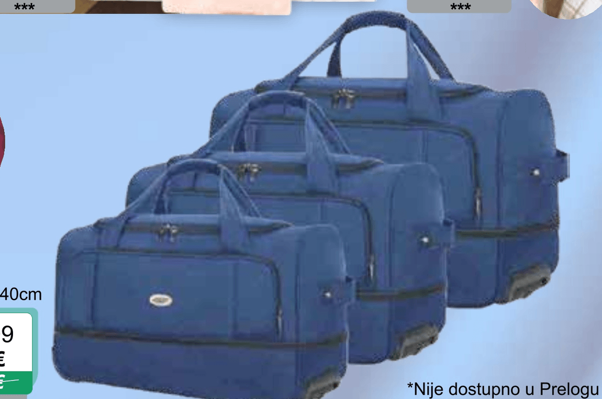 Putna torba 58x30x34cm - Akcija u trgovini KTC