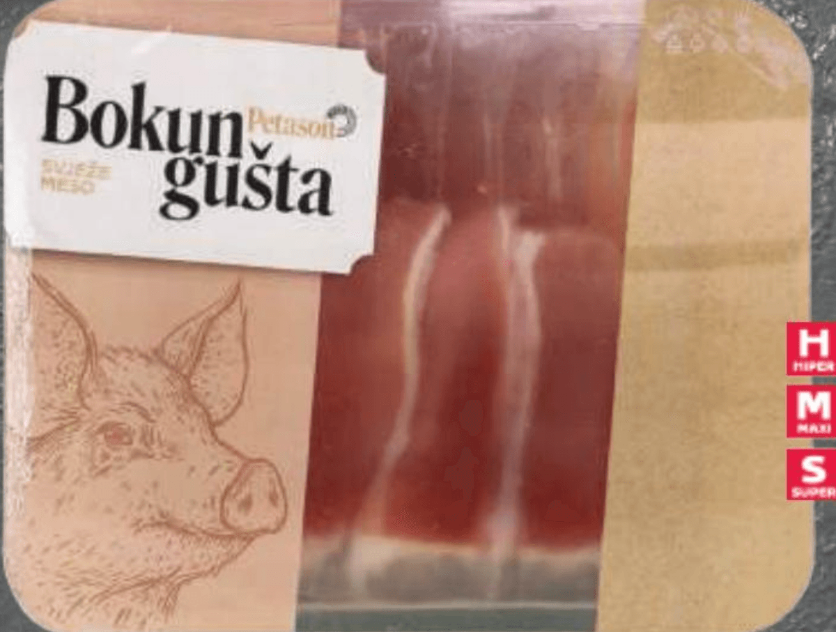 Svinjska slabina i leđa 420 g Bokun Gušta - Akcija u trgovini Tommy