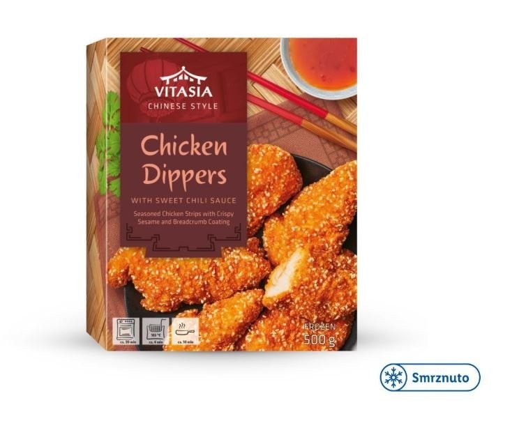 VITASIA Panirani pileći štapići 300 g - Akcija u trgovini Lidl