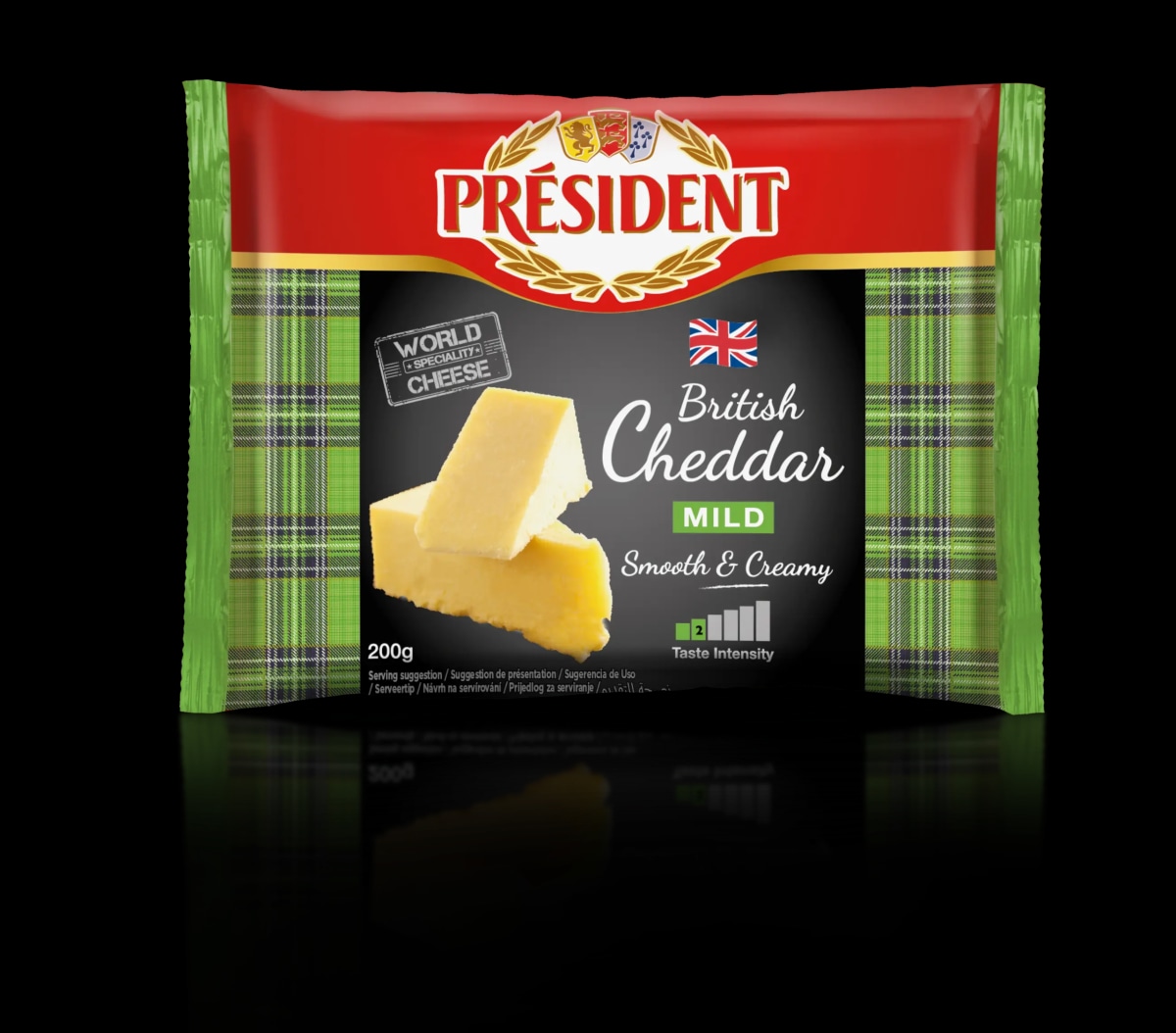 President Sir Cheddar 200 g Dukat Akcija u trgovini Tommy