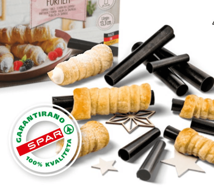 Spar set kalupa za šaumrole 1 set - Akcija u trgovini Interspar