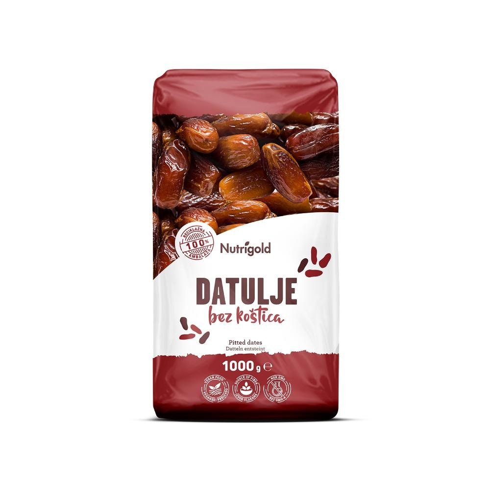 Nutrigold datulje bez koštica 1000 g Akcija u trgovini Bipa