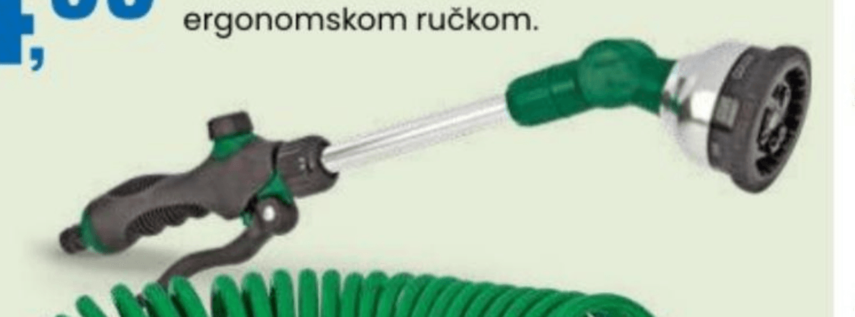 Prskalica za vrt - Akcija u trgovini Eurospin