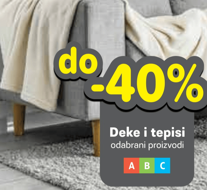 Deke i tepisi - Akcija u trgovini Plodine
