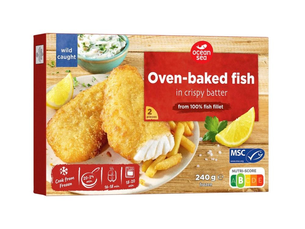 OCEAN SEA Filet bakalara 240 g - Akcija u trgovini Lidl