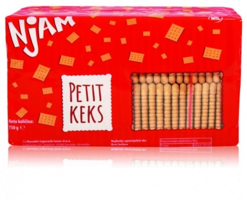 Njam keks petit 750 g - Akcija u trgovini Trgovina Krk